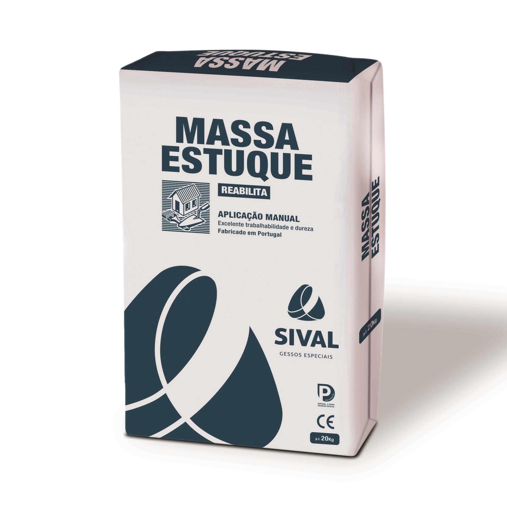 Massa estuque REABILITA 19KG - 2