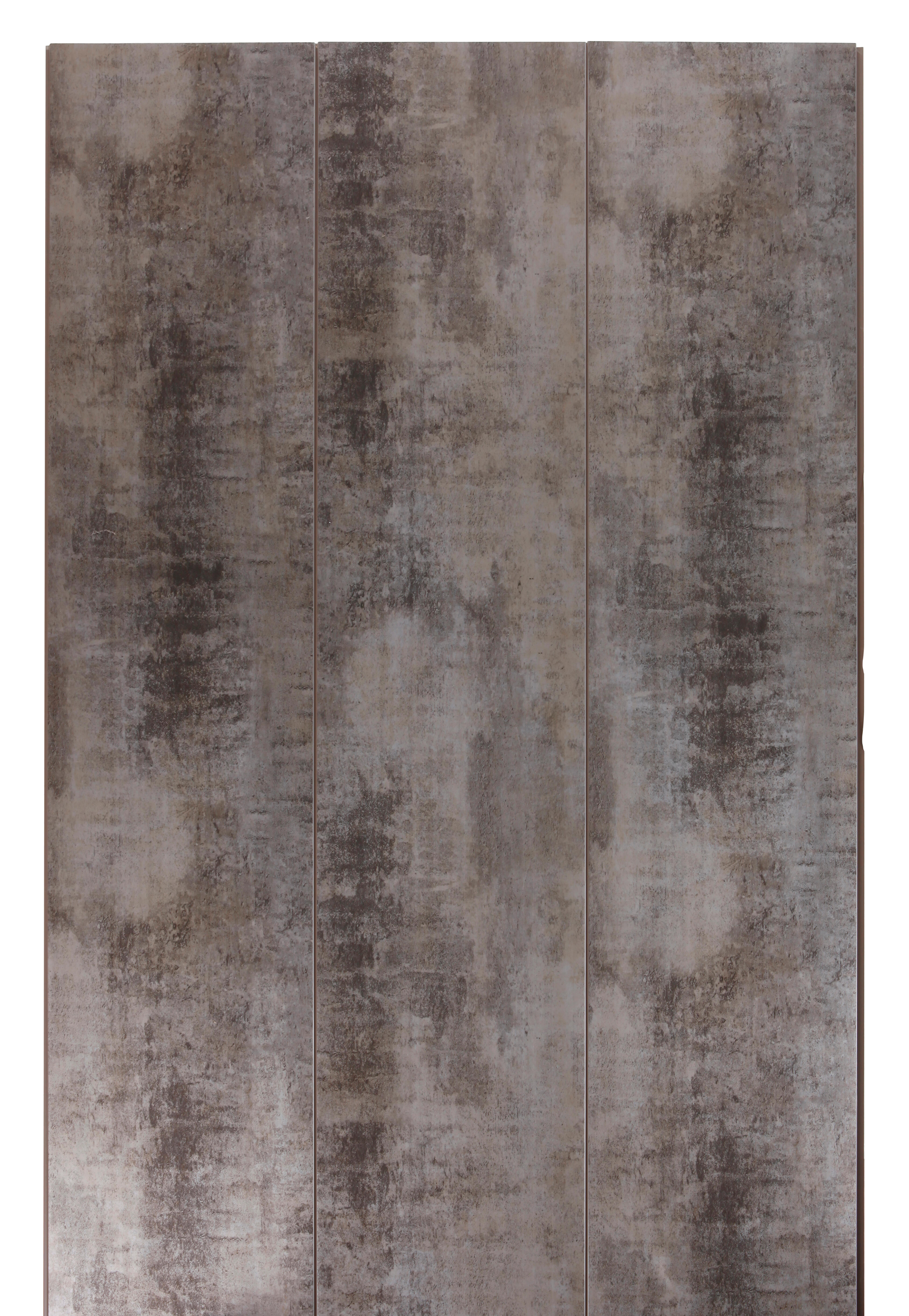 Revestimento de parede alveolar em PVC metal óxido 260x37,5cm Attitude - 2