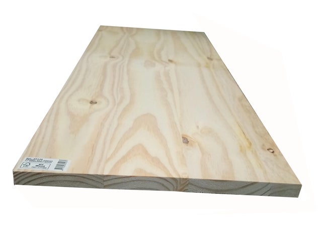 Painel de madeira maciça PINHO ELIOTIS 800X300X18MM