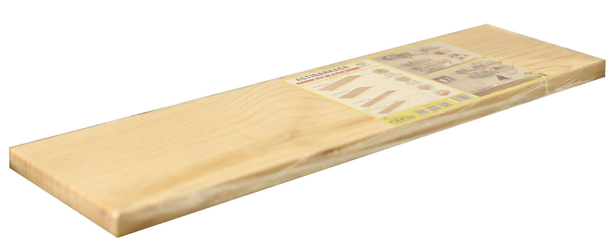 Prateleira de madeira NATURAL 60X17CM 20MM - 5