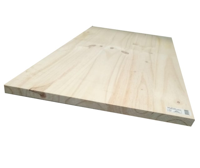 Painel de madeira maciça PINHO ELIOTIS 800X400X18MM