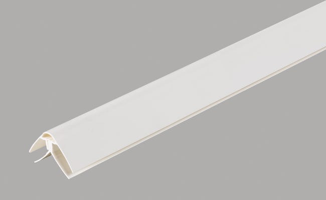 Perfil de PVC angular blanco de 2600x30x30mm | Leroy Merlin