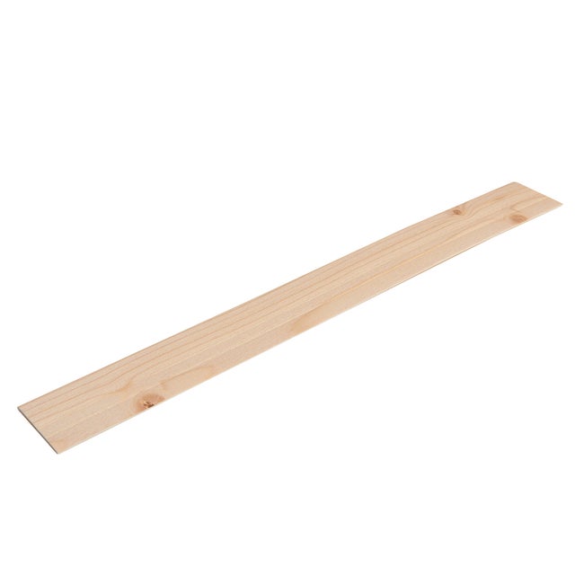 Perfil multifuncional para revestimento em PVC castanho claro 260 cm
