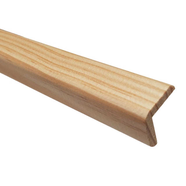 Guardavivo de Pino 14x14 mm x 2,40 m (ancho x grueso x largo)