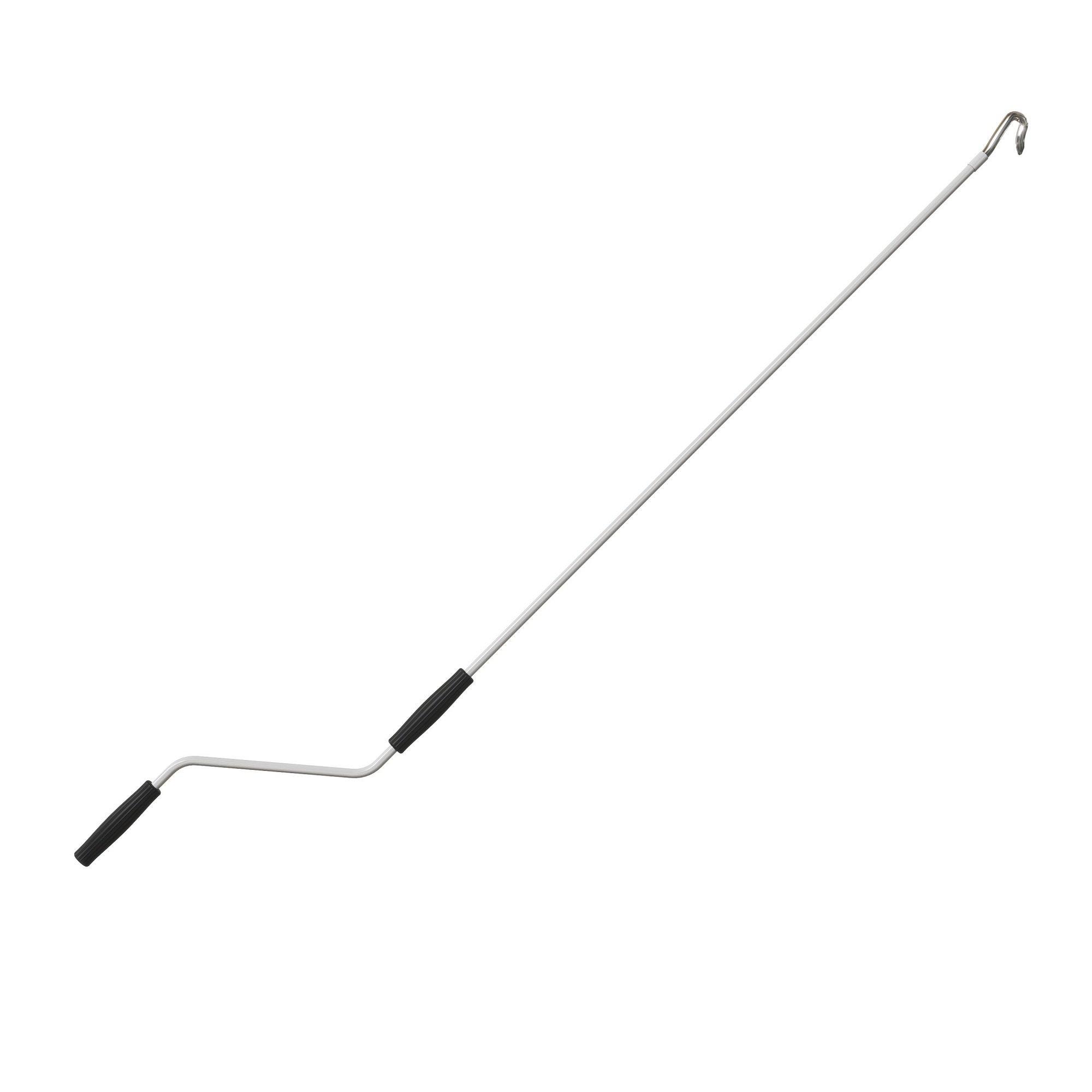Toldo de tela plana com rolo manual semi-caixa branco 2.95x2.5 m liso verde escuro Naterial Balcony - 4
