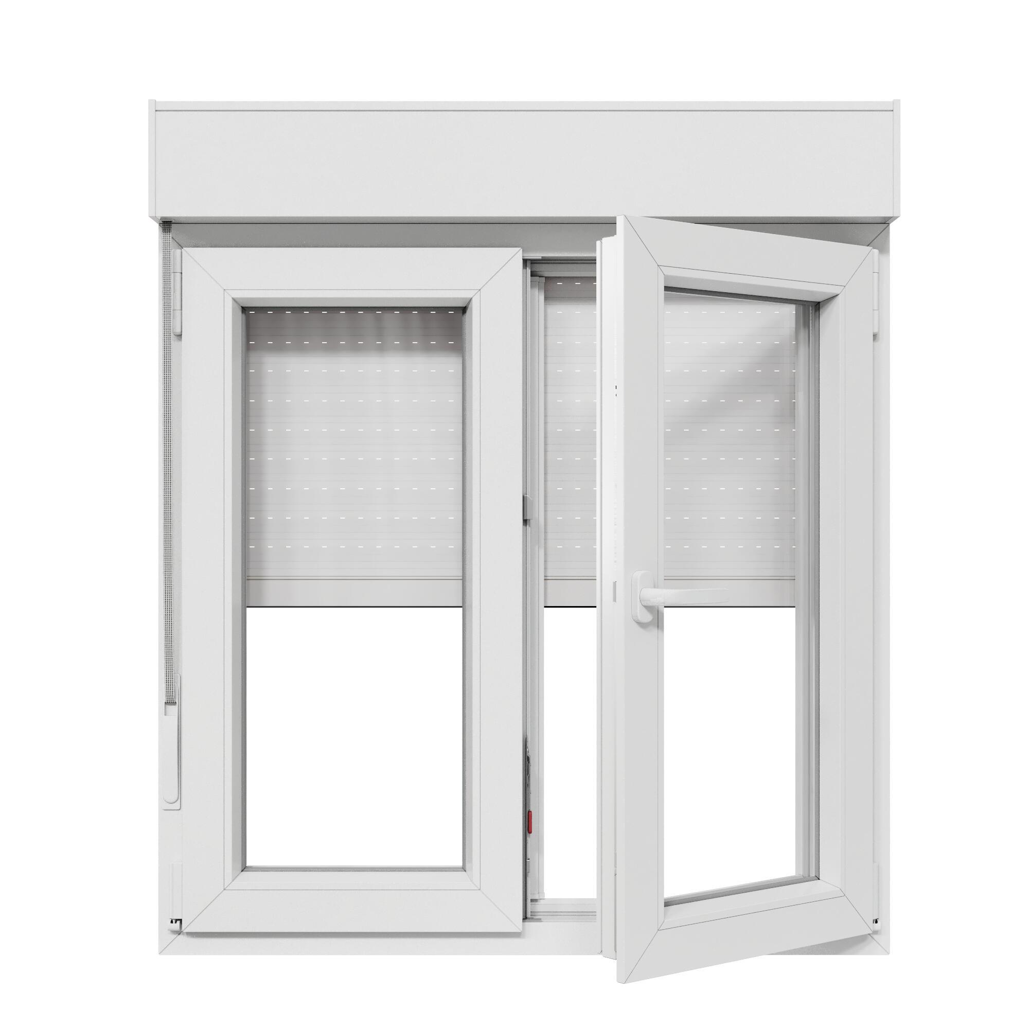 Janela de PVC OSCILOBATENTE 100X115CM (PARA MOSQUITEIRA) - 14