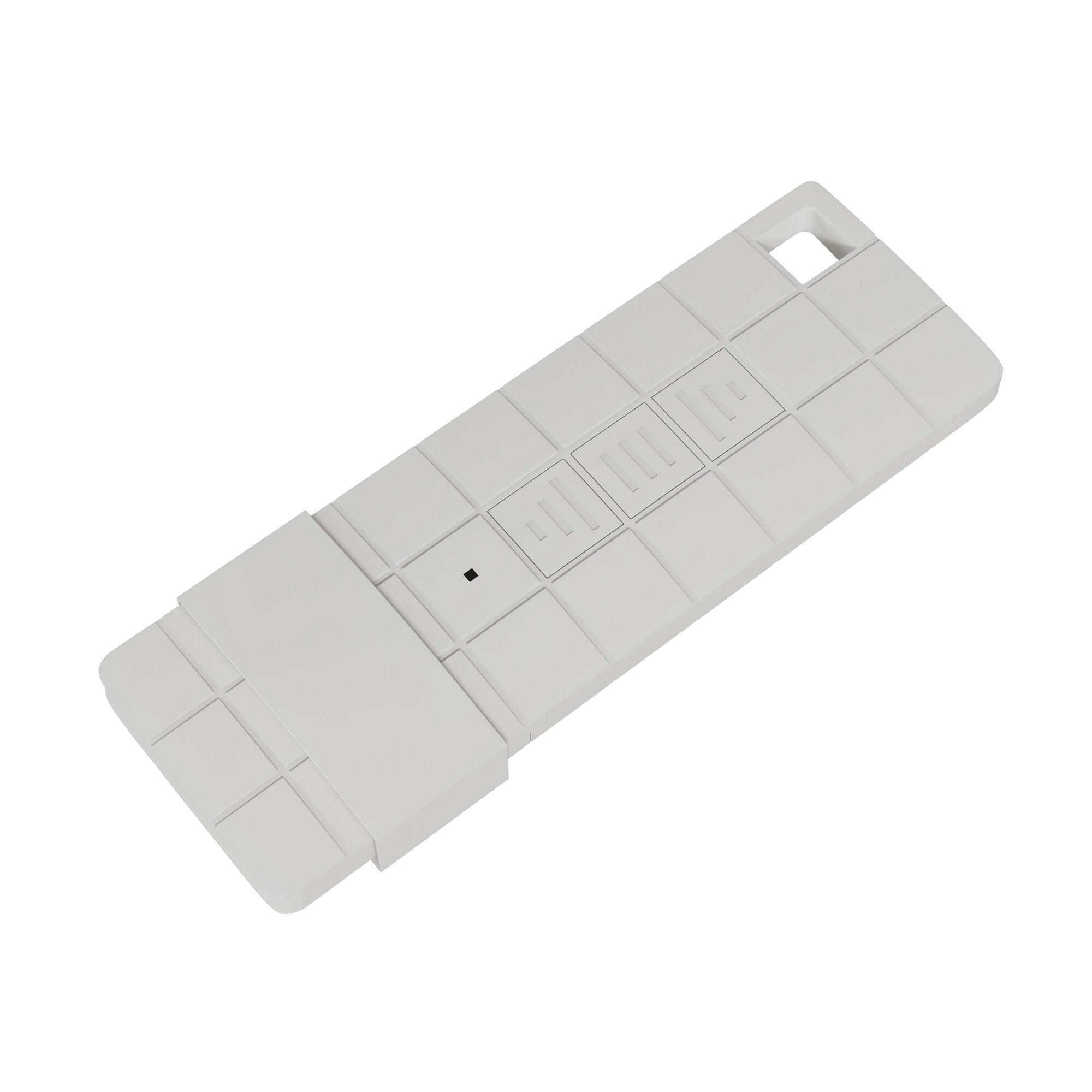 Toldo motorizado caixa integral cinzento 2.95x2.5 m liso cinzento Naterial Zefir - 19