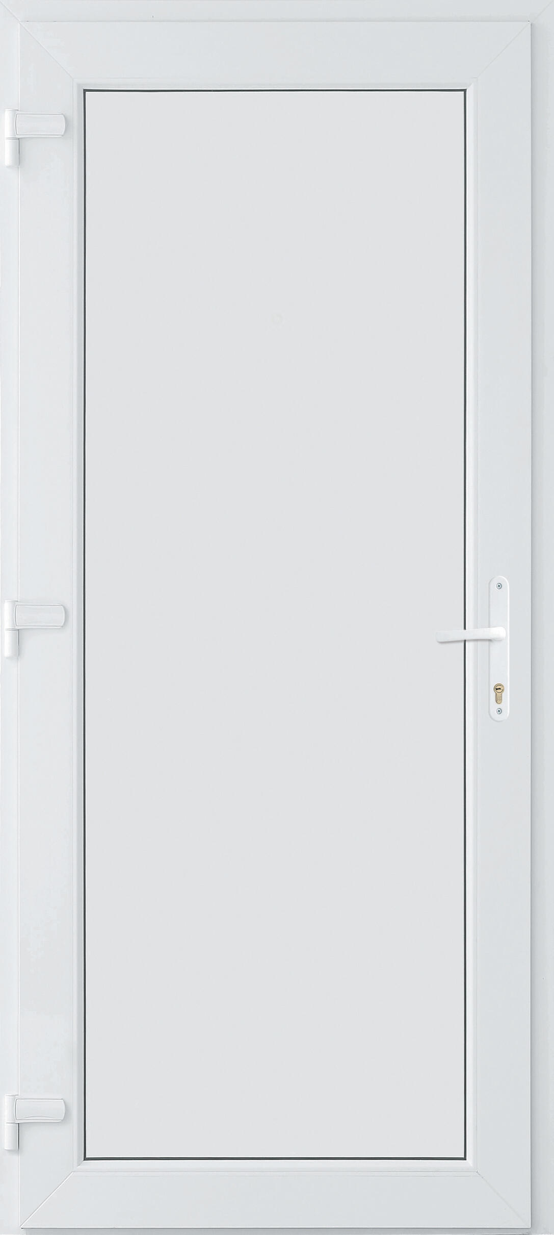 Porta de entrada de PVC SEVILHA 90X200CM PAINEL PVC ESQUERDA - 3