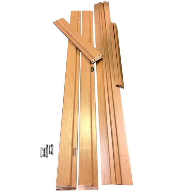 Kit aros para portasinteriores 80x200 cm carvalho
