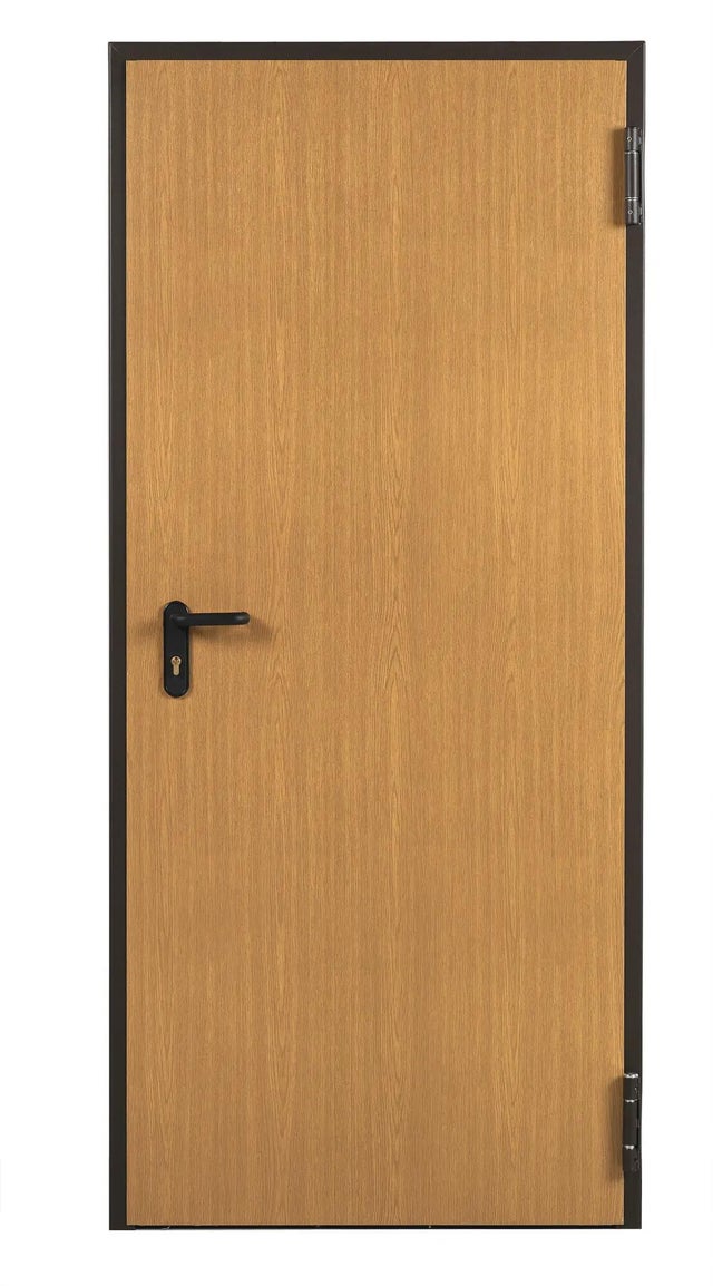 Porta de serviço CORTA FOGO CARVALHO 70CM ESQUERDA