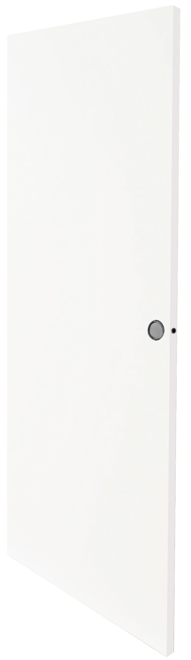 Porta de correr com rasgo e conchas Andorra 75x200 cm branco