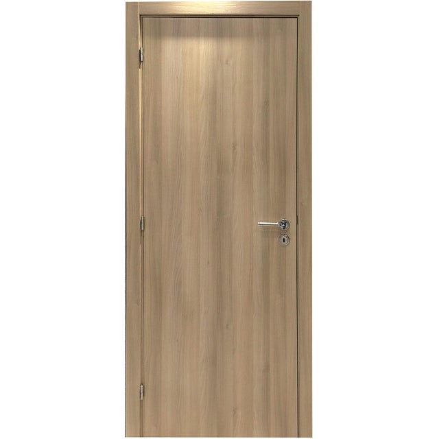 Porta interior Lens reversível 75X200 cm moldau acácia