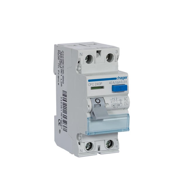 Inter diferencial 2P 300MA AC HAGER 40A