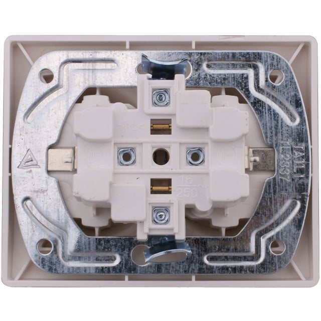 Tomada dupla 2P+T MIRAGE