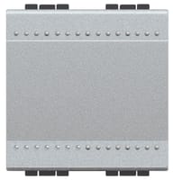 CRUZAMIENTO ANCHO SERIE LIVING ALUMINIO - 1