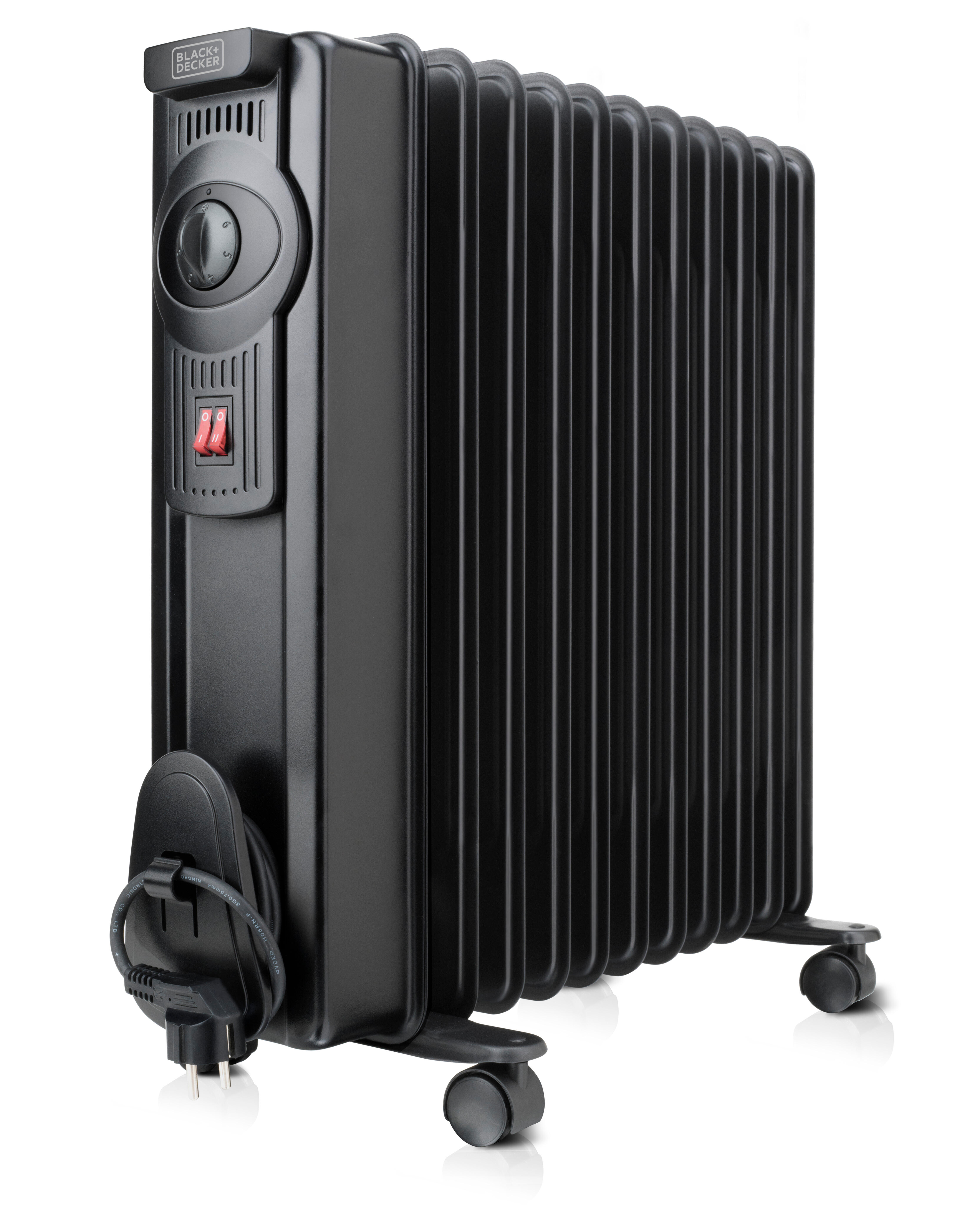 Radiador de Aceite Black & Decker BXRA2300E 2300 W 11 Elementos - Imagen 3
