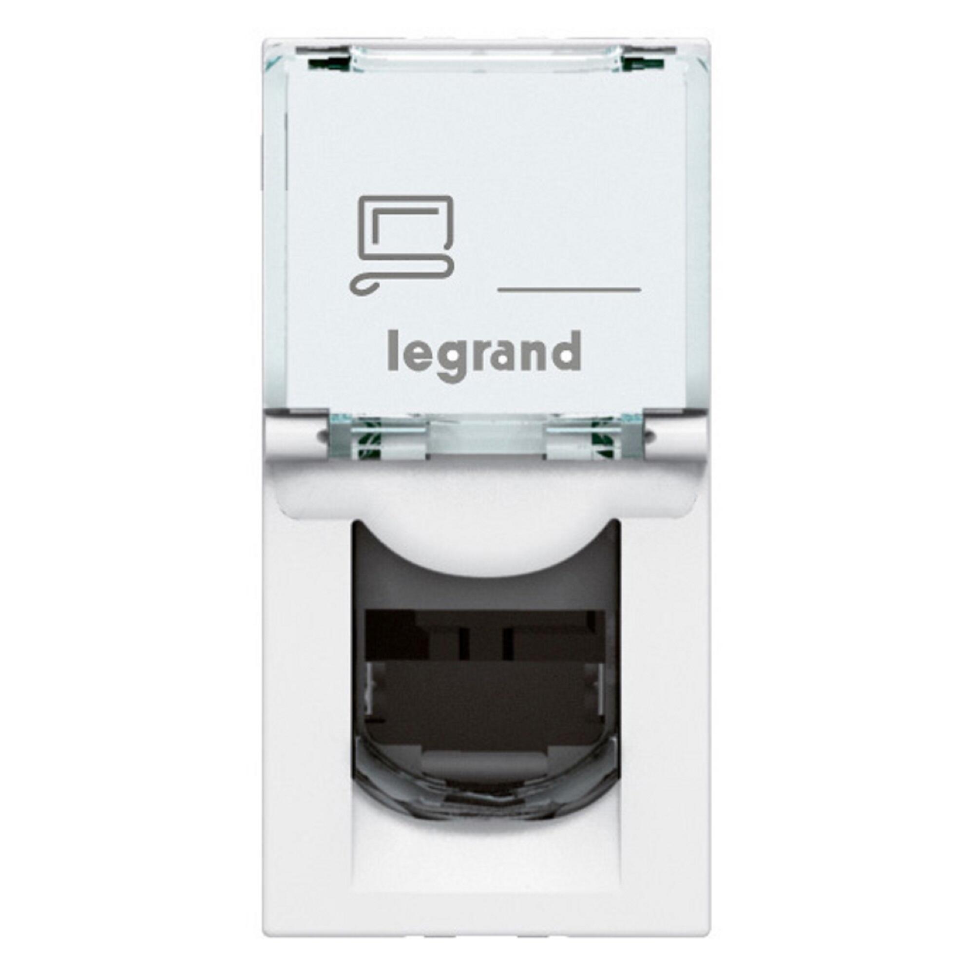 TOMADA RJ45 CAT.6 UTP 1 MÓDULO SÉRIE MOSAIC | Obramat
