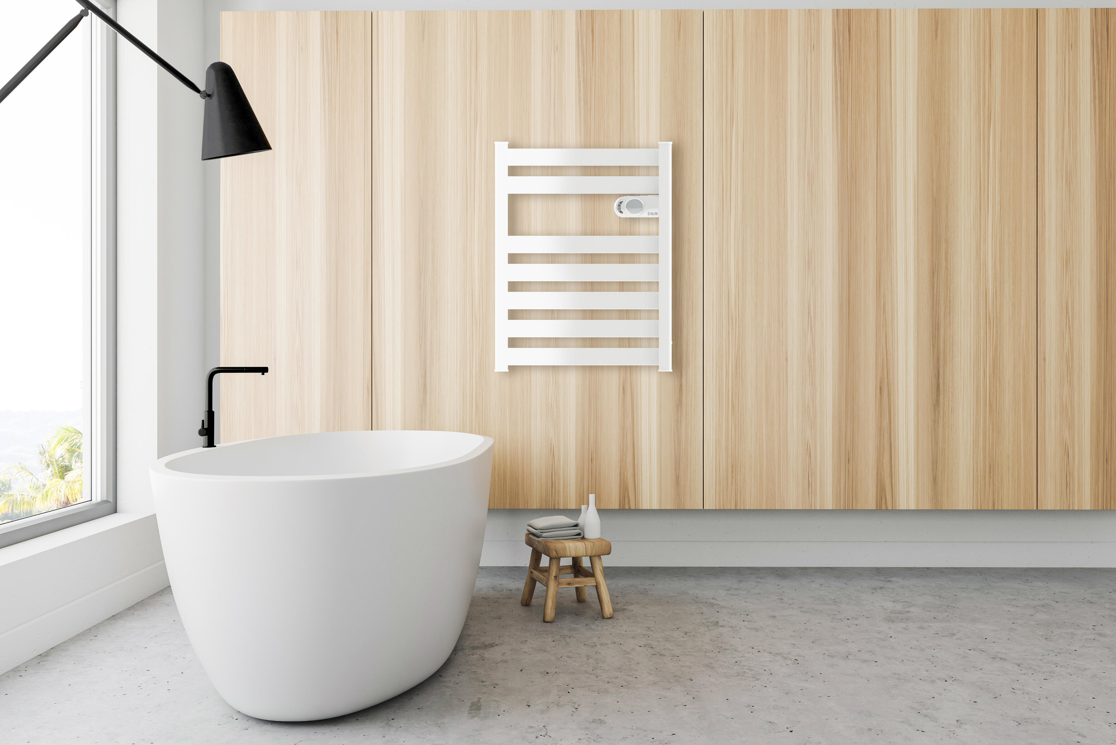 Toalheiro elétrico HJM ZINNIA 500W BRANCO - 8