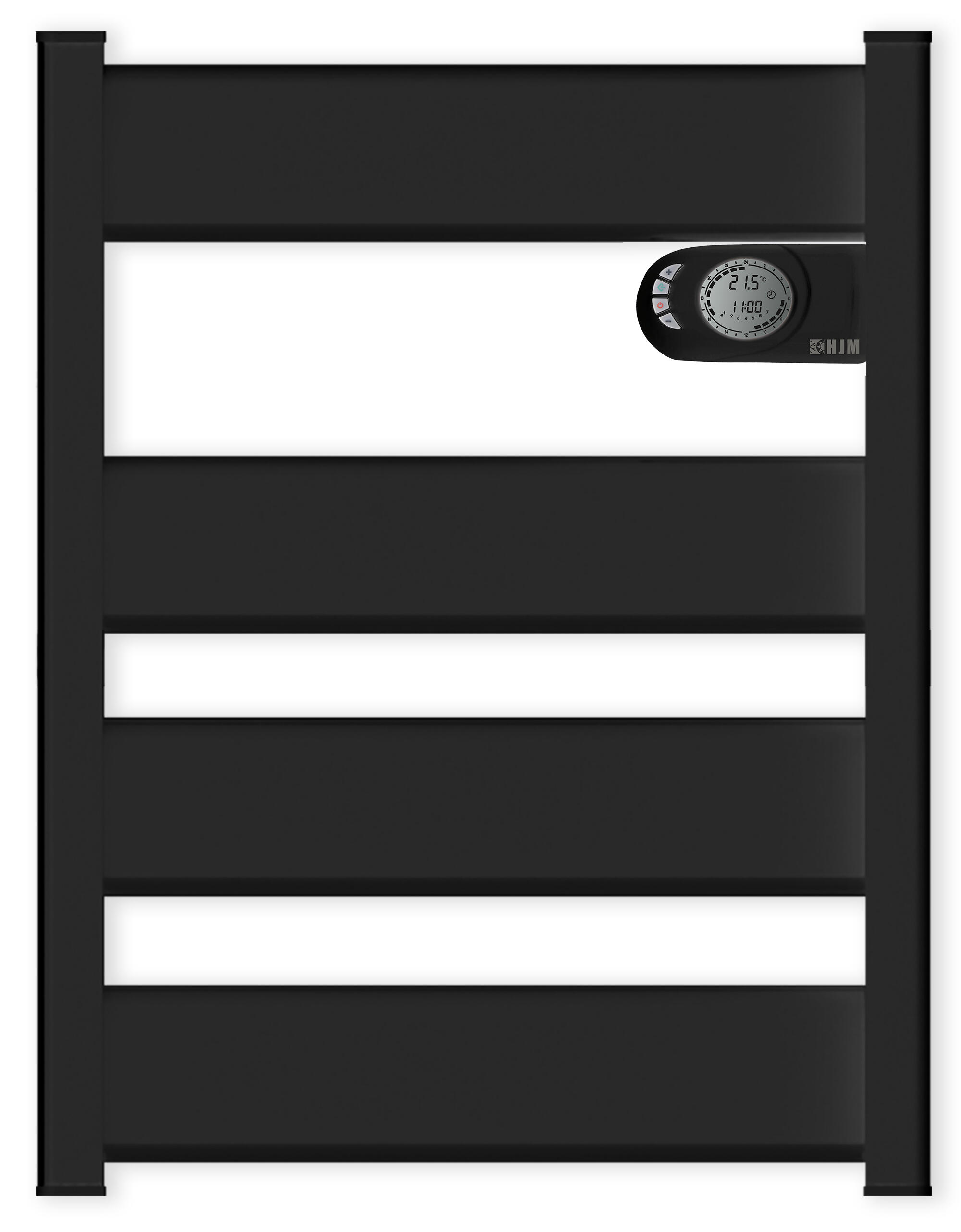Radiador secatoallas eléctrico lysa hjm 500w negro