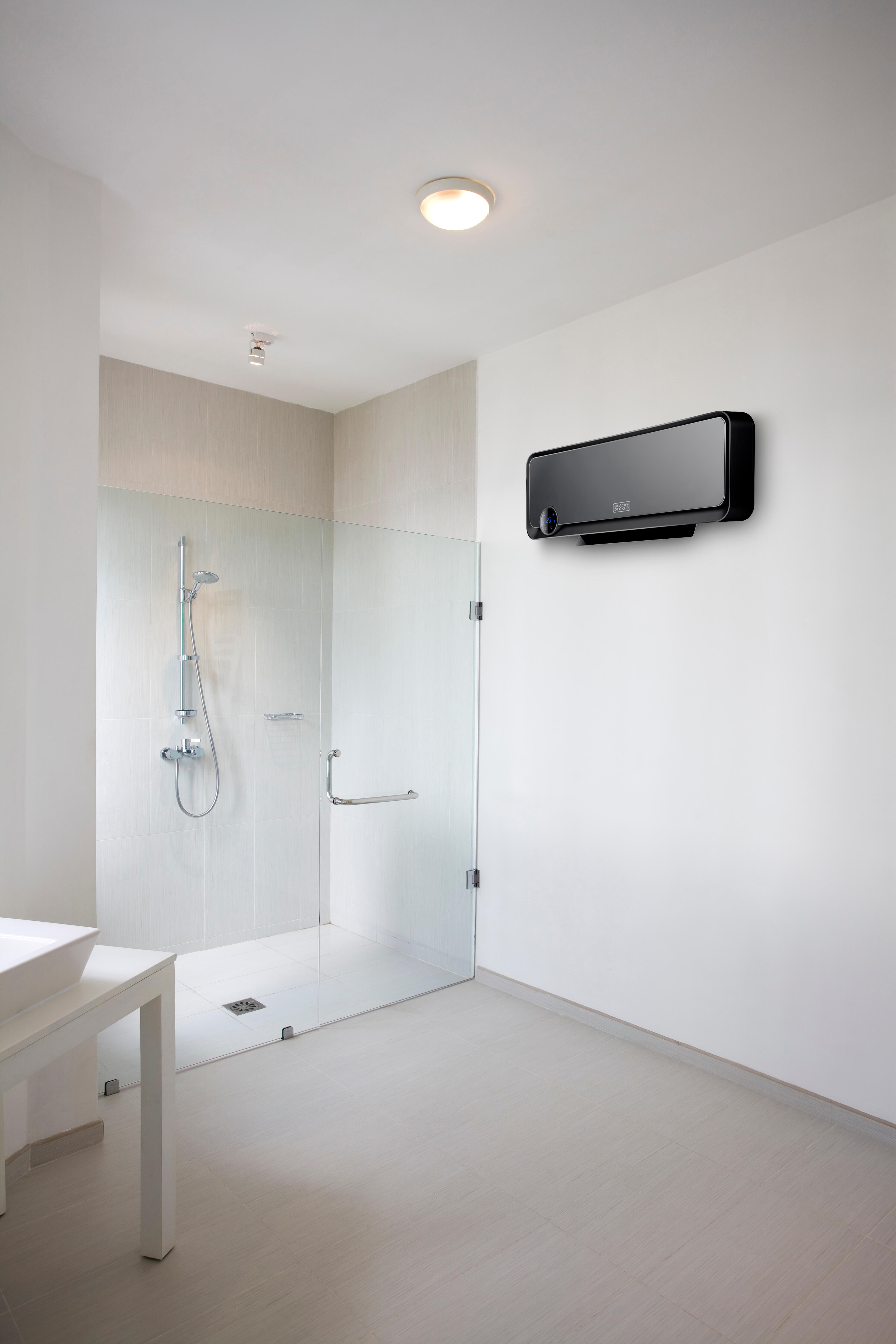 Aquecedor cerâmico parede BLACK + DECKER BXWSH2000E 2000W PRETO - 2