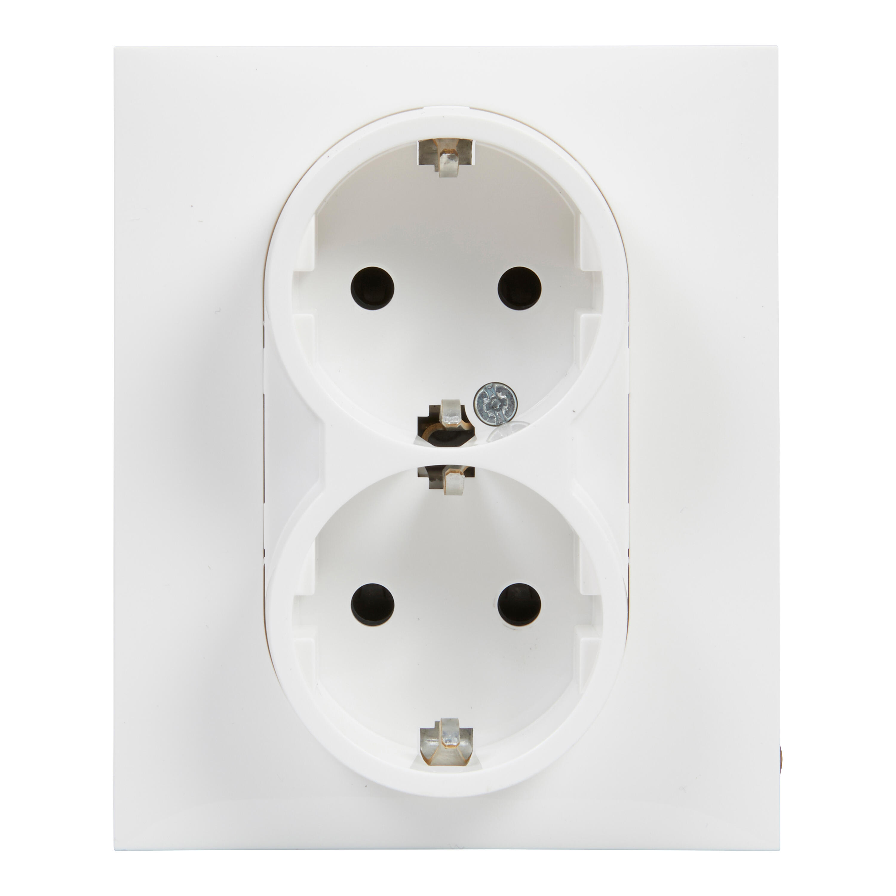 Tomada dupla 2P+T Schuko, 16 A -230 V~ LEGRAND SUNO BRANCO - 7