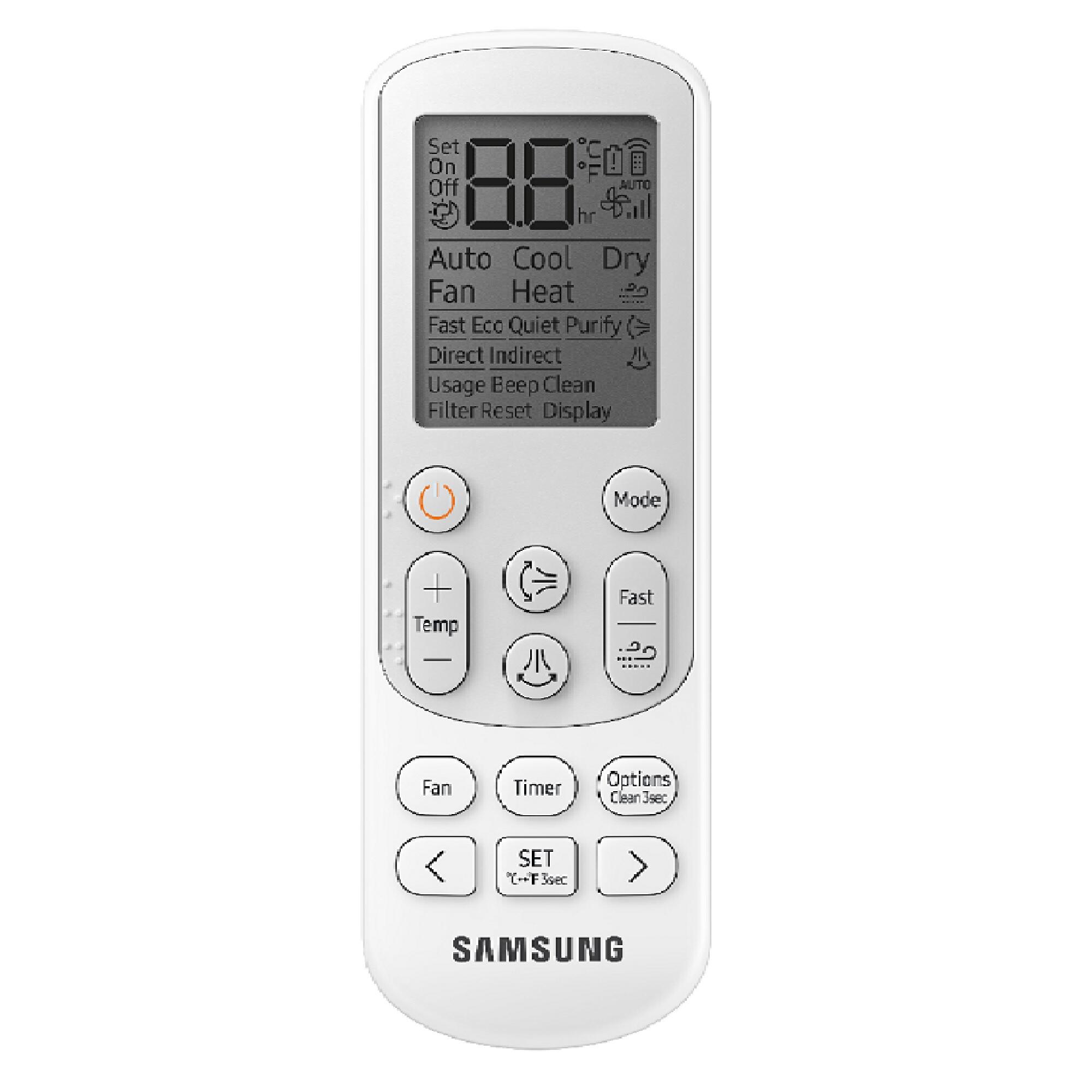Unità esterna condizionatore SAMSUNG monosplit 12.000 BTU 3.5 KW R32 A++ serie LUZON - 4