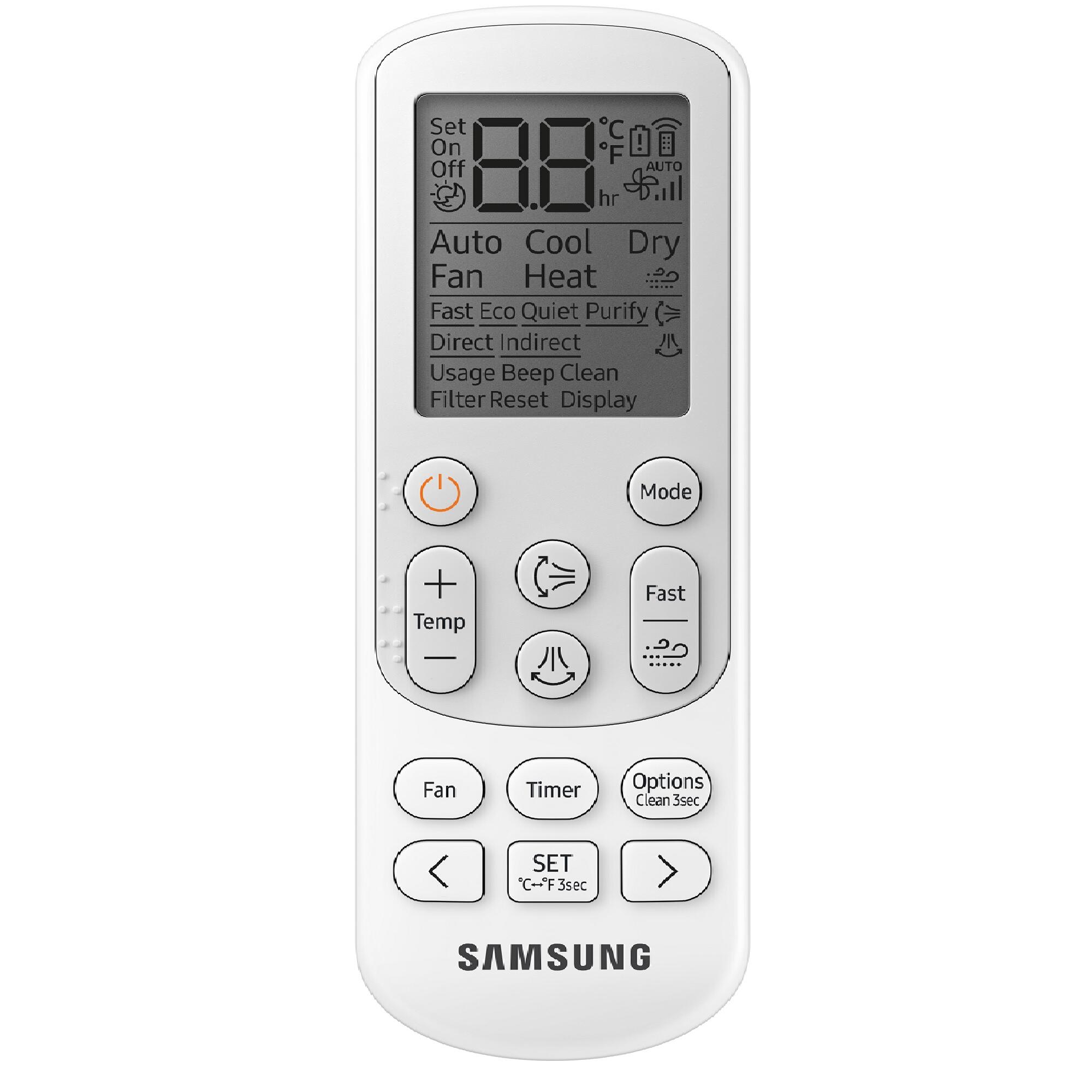 Ar condicionado fixo (2X1) AJ40 LUZON S2 SAMSUNG 9+12 KBTU - 6
