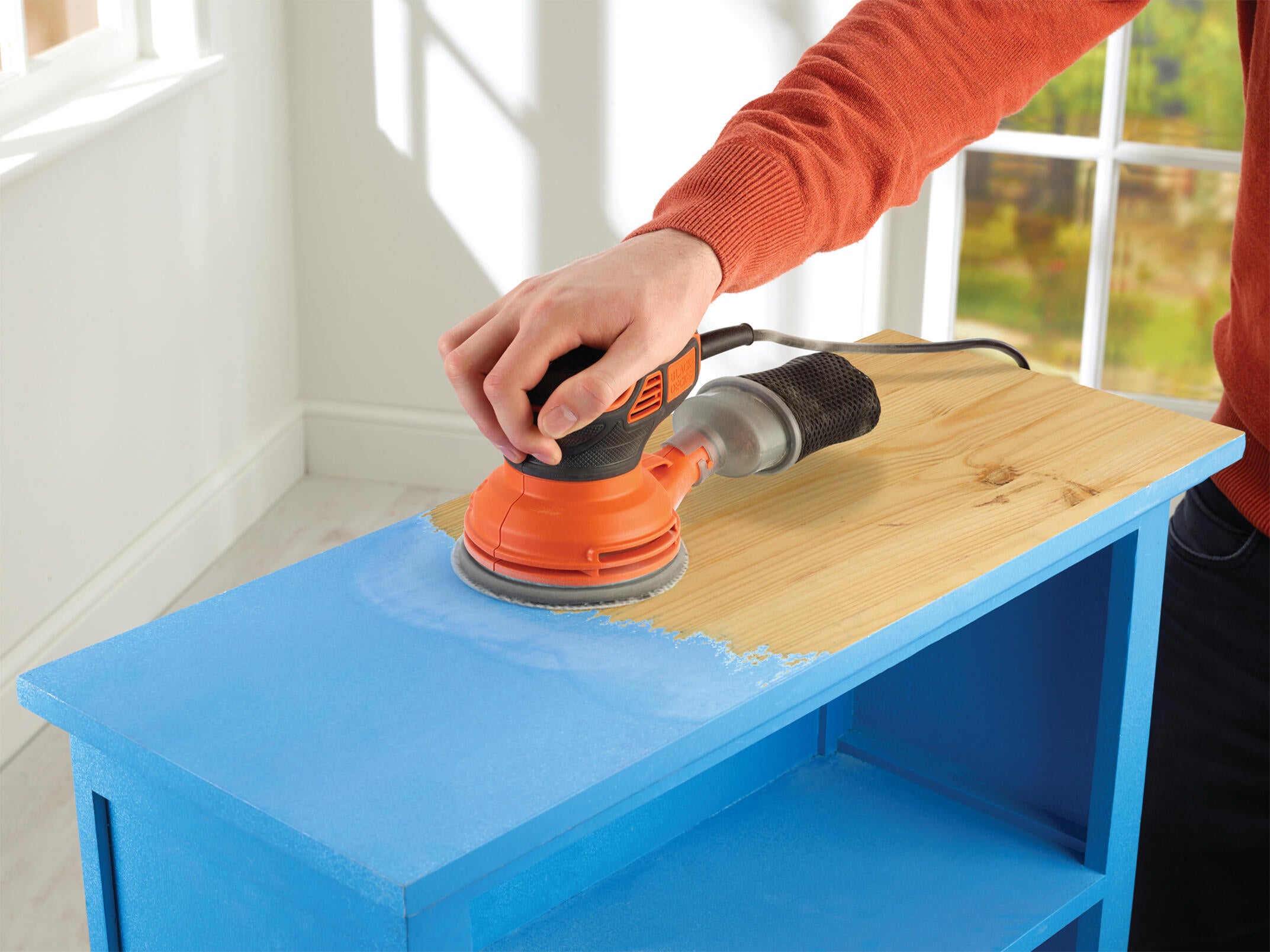 Lixadora Rotorbital 125 mm 240 W Black&Decker KA199-QS - 5