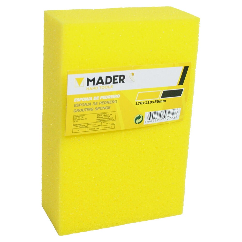 Esponja de pedreiro 170x110x55 mm Mader - 2