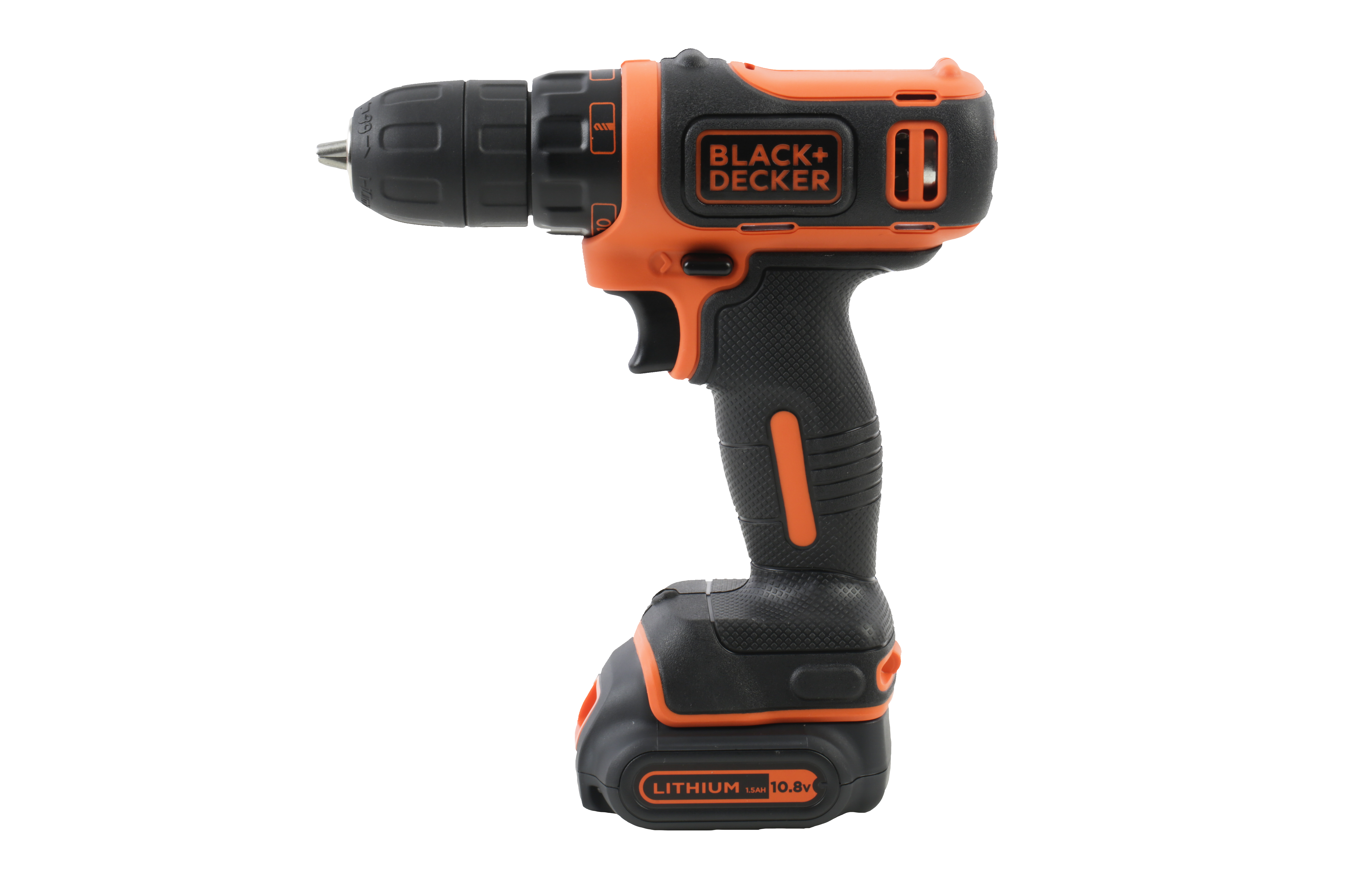 Avvitatore a batteria BLACK + DECKER BDCDD12KB-QW 10.8V 1.5Ah, 2 batterie + valigetta in plastica - 16