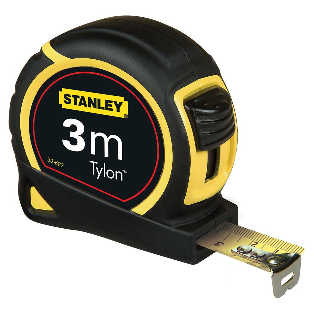Flessometro STANLEY Tylon in acciaio L 3 m x 13 mm - 7