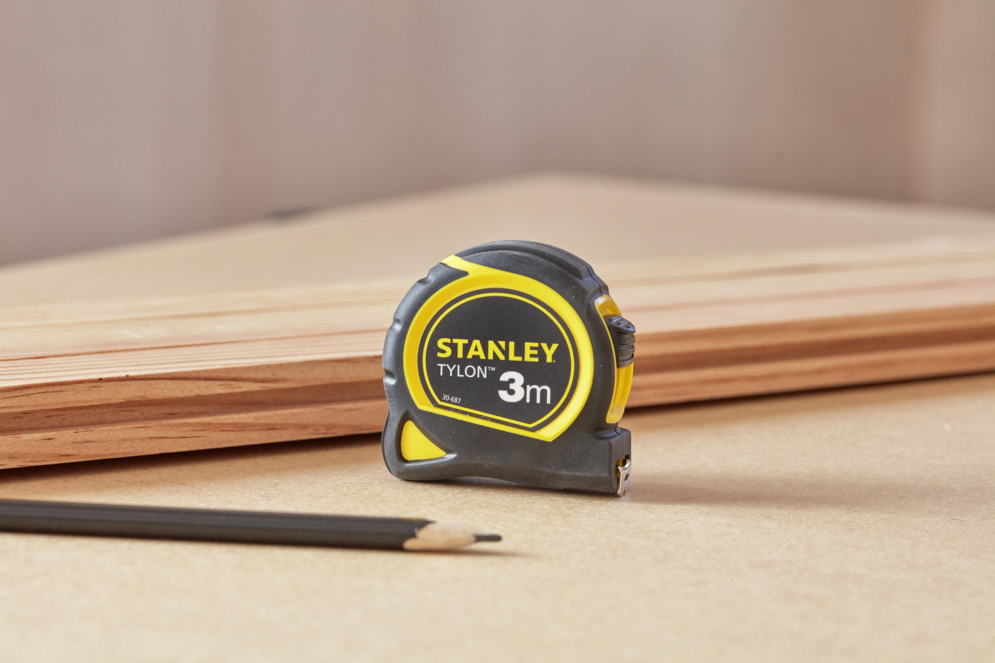Flessometro STANLEY Tylon in acciaio L 3 m x 13 mm - 5