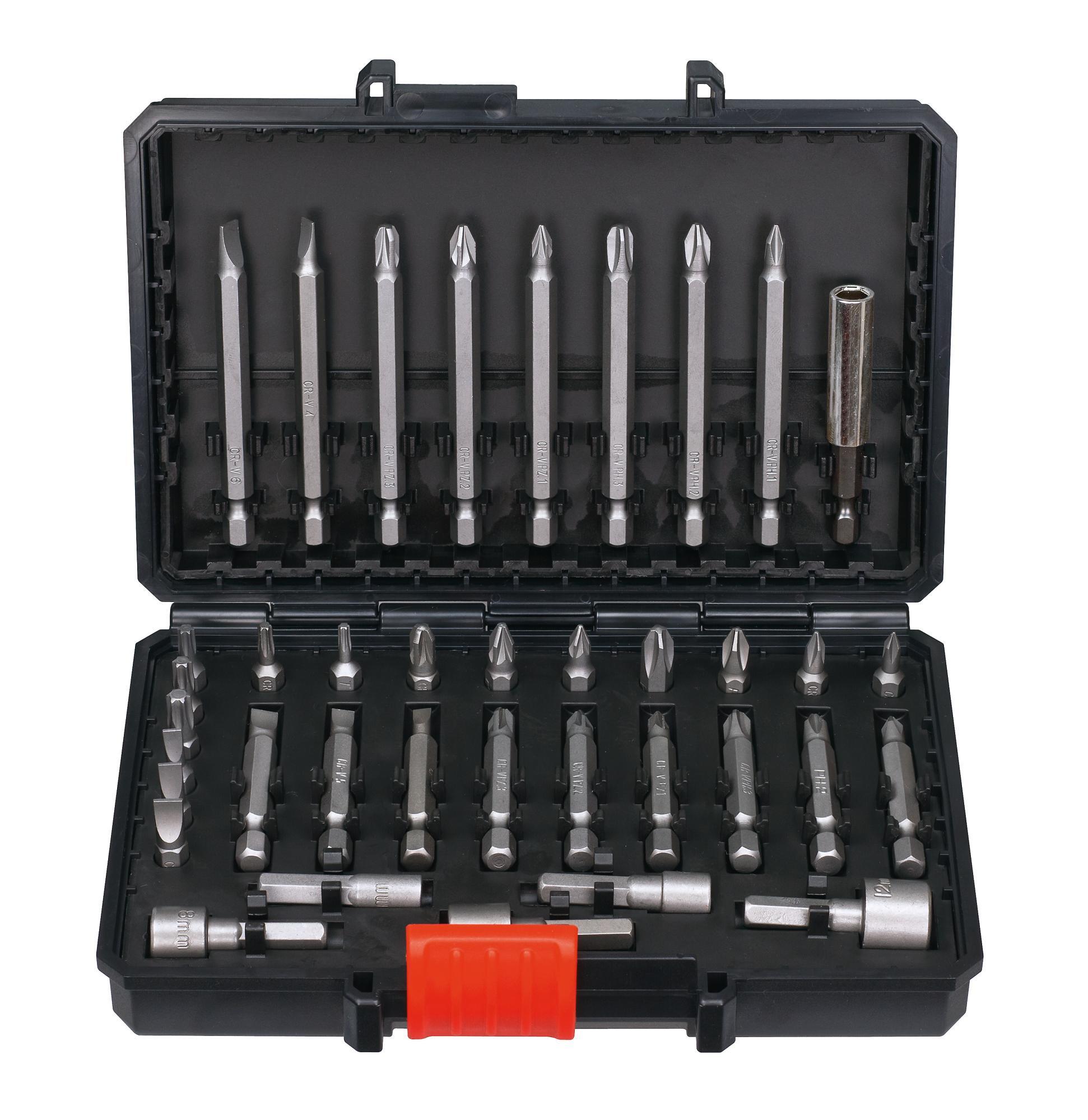 Conjunto de 38 peças para aparafusar com adaptador magnético Black&Decker A7202-XJ - 2