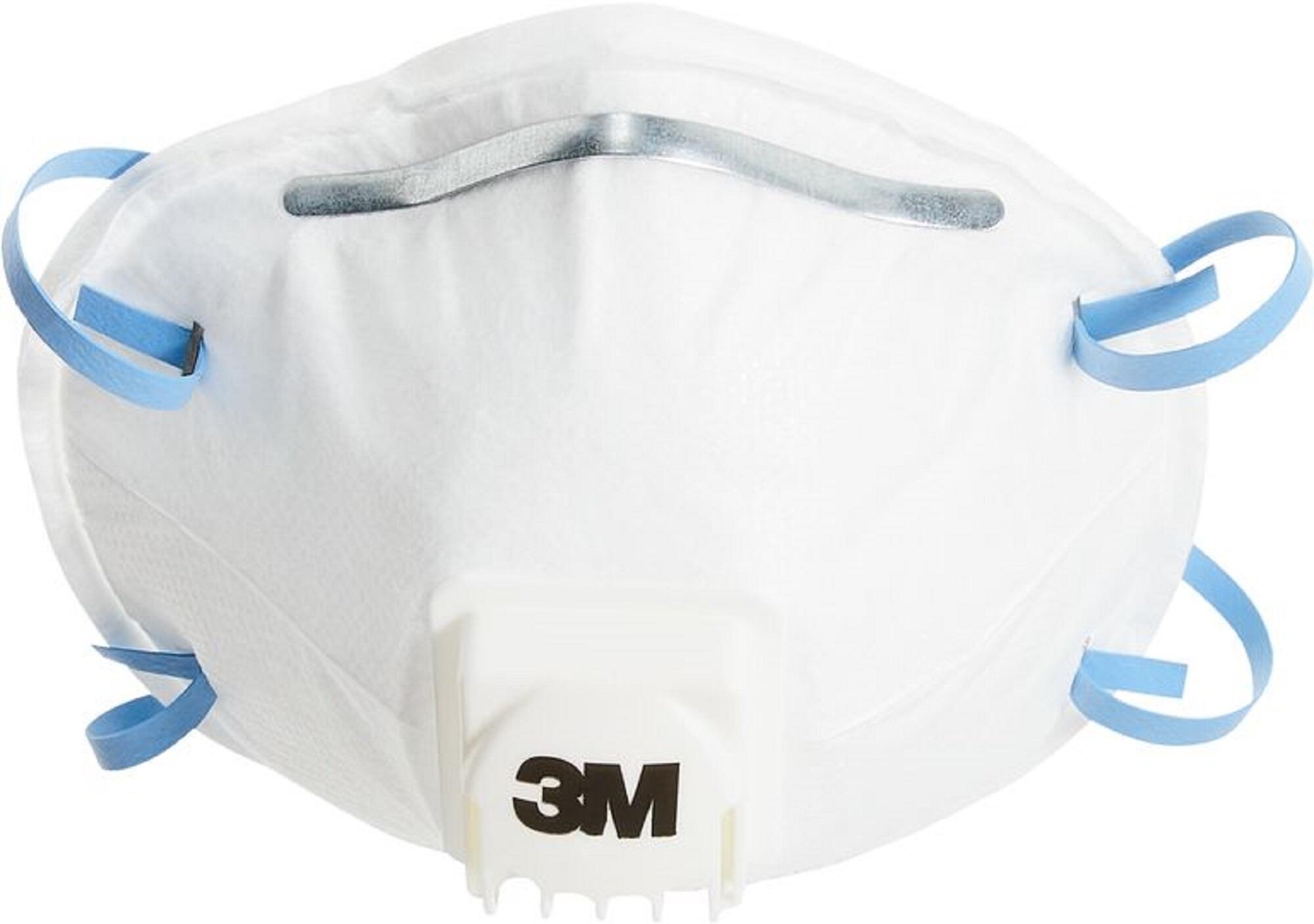 5 máscaras 3M FFP2 VÁLVULA - 2