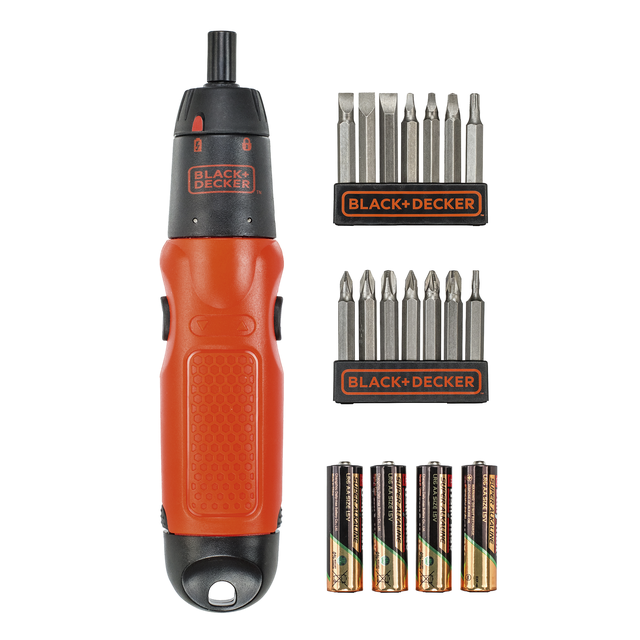 Avvitatore a batteria BLACK + DECKER A7073-XJ 6V 4Ah, 4 batterie