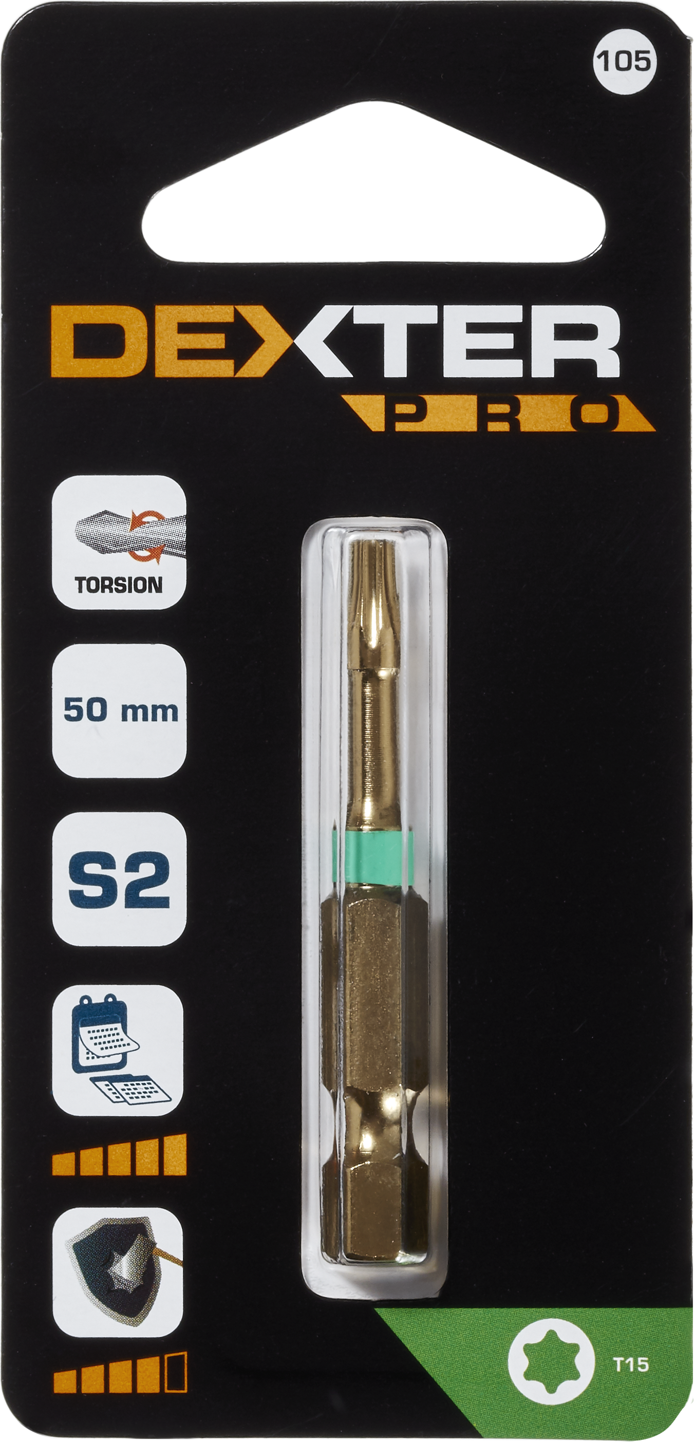 Ponta DEXTER pro t15 50mm - 4