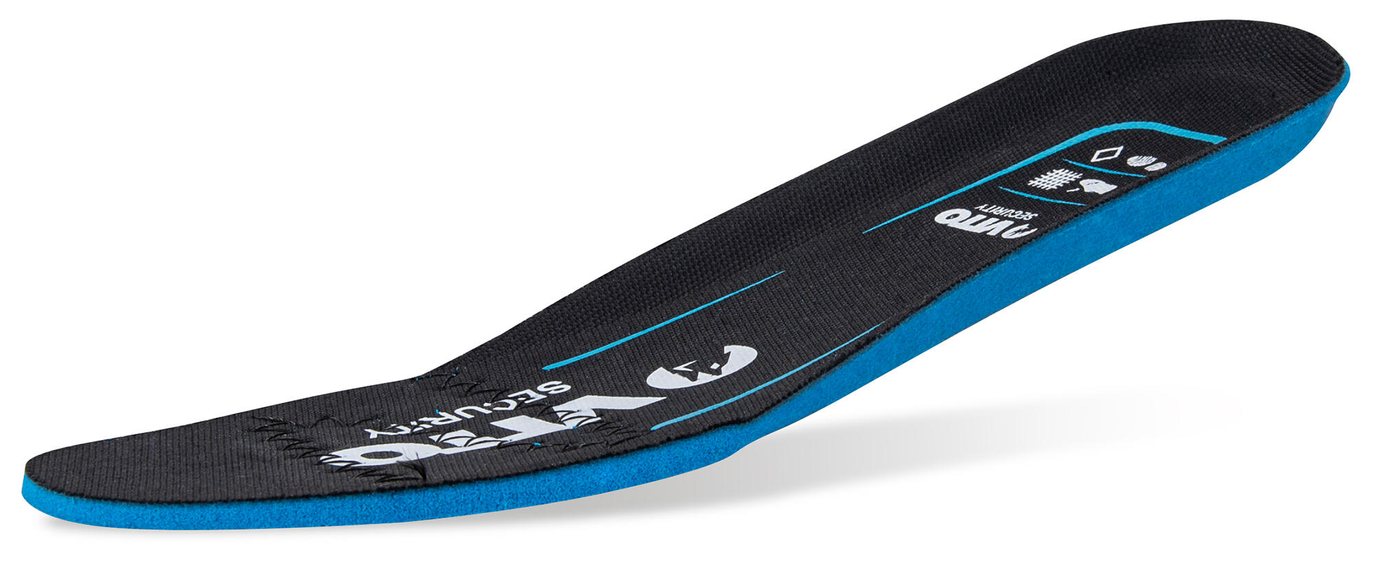 Sapato de segurança preto e azul S1P tamanho 45 Vito Thor - 5