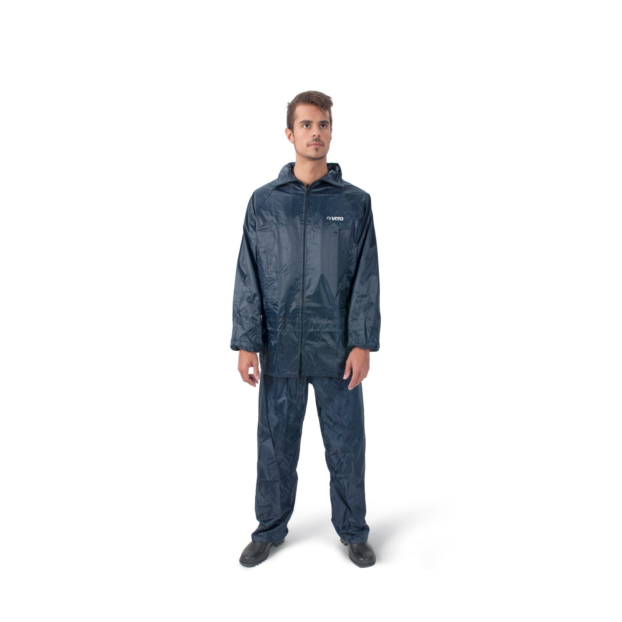 Fato impermeável para chuva azul tamanho XXL Vito VIFN - 2
