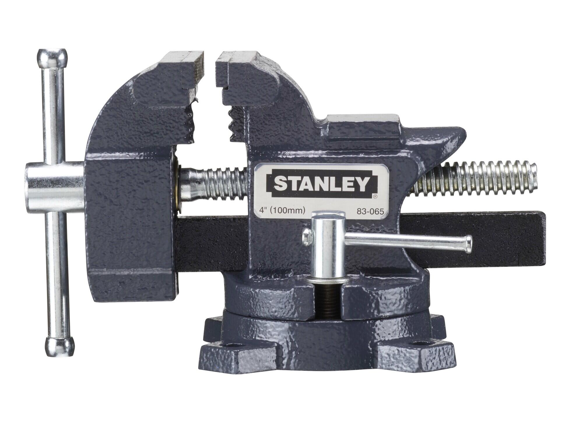 Torno de bancada  100 mm cinza escuro Stanley Maxteel Light-Duty - 2