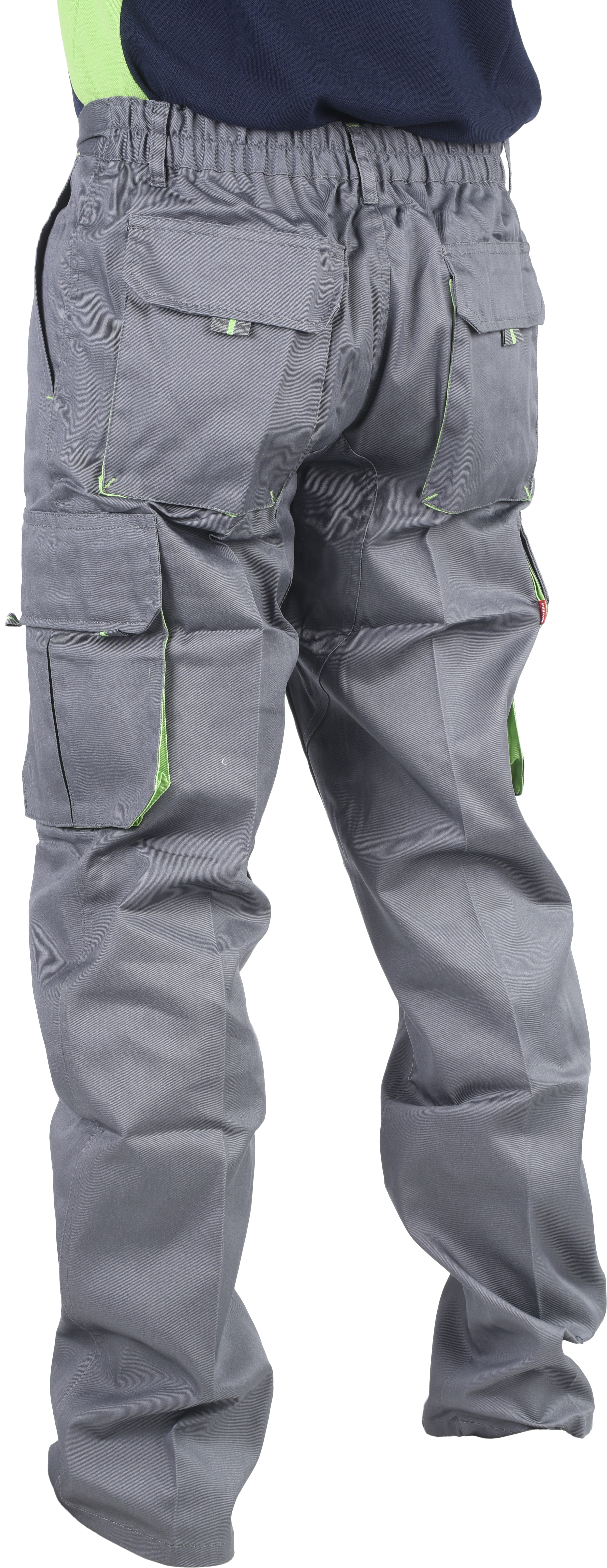 Calças algodão cinza e verde tamanho XL 50 Velilla 103004 - 2