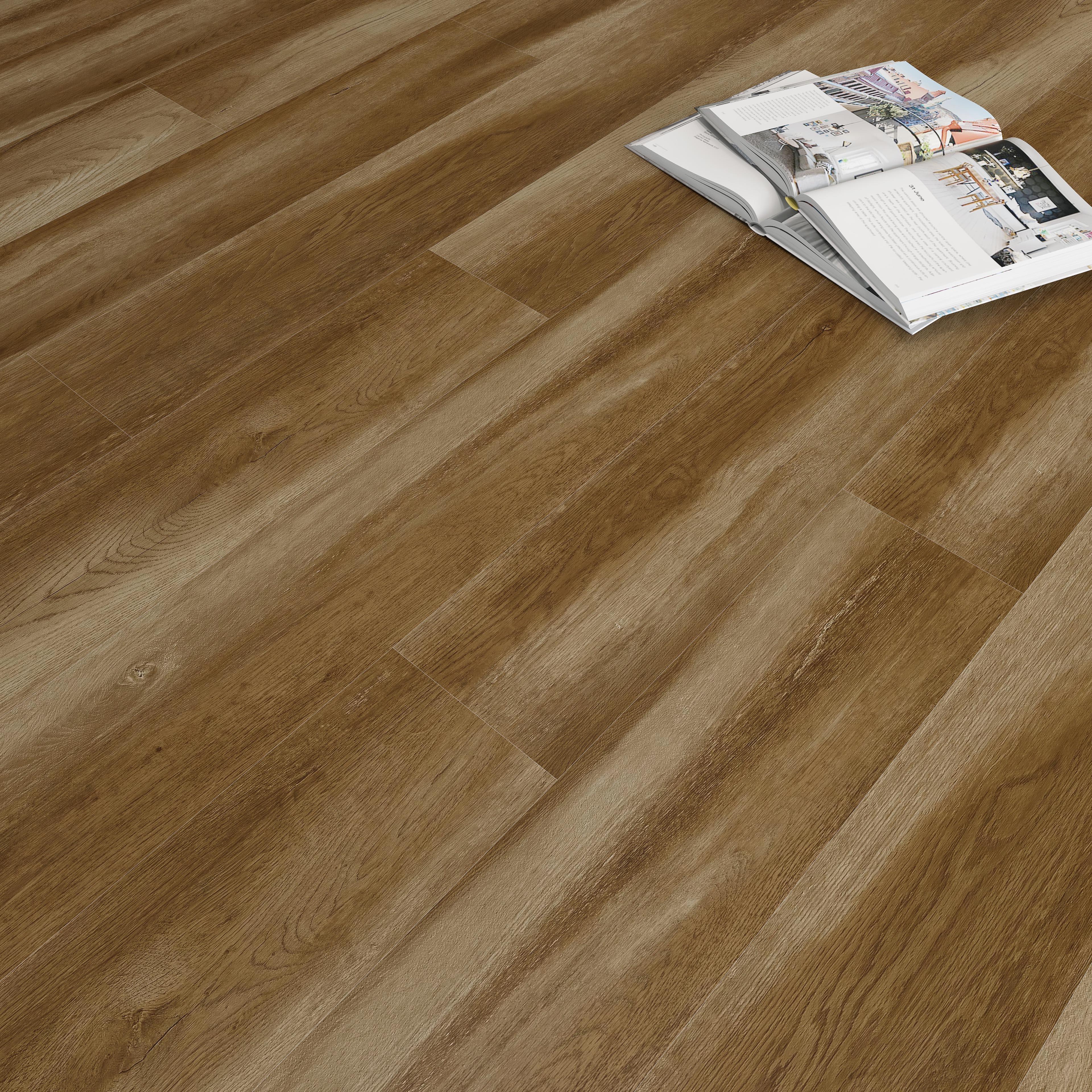 Pavimento vinílico SPC click flutuante Caravel Berrio premium Ribadão 6,5 mm com base NAT387 - 4