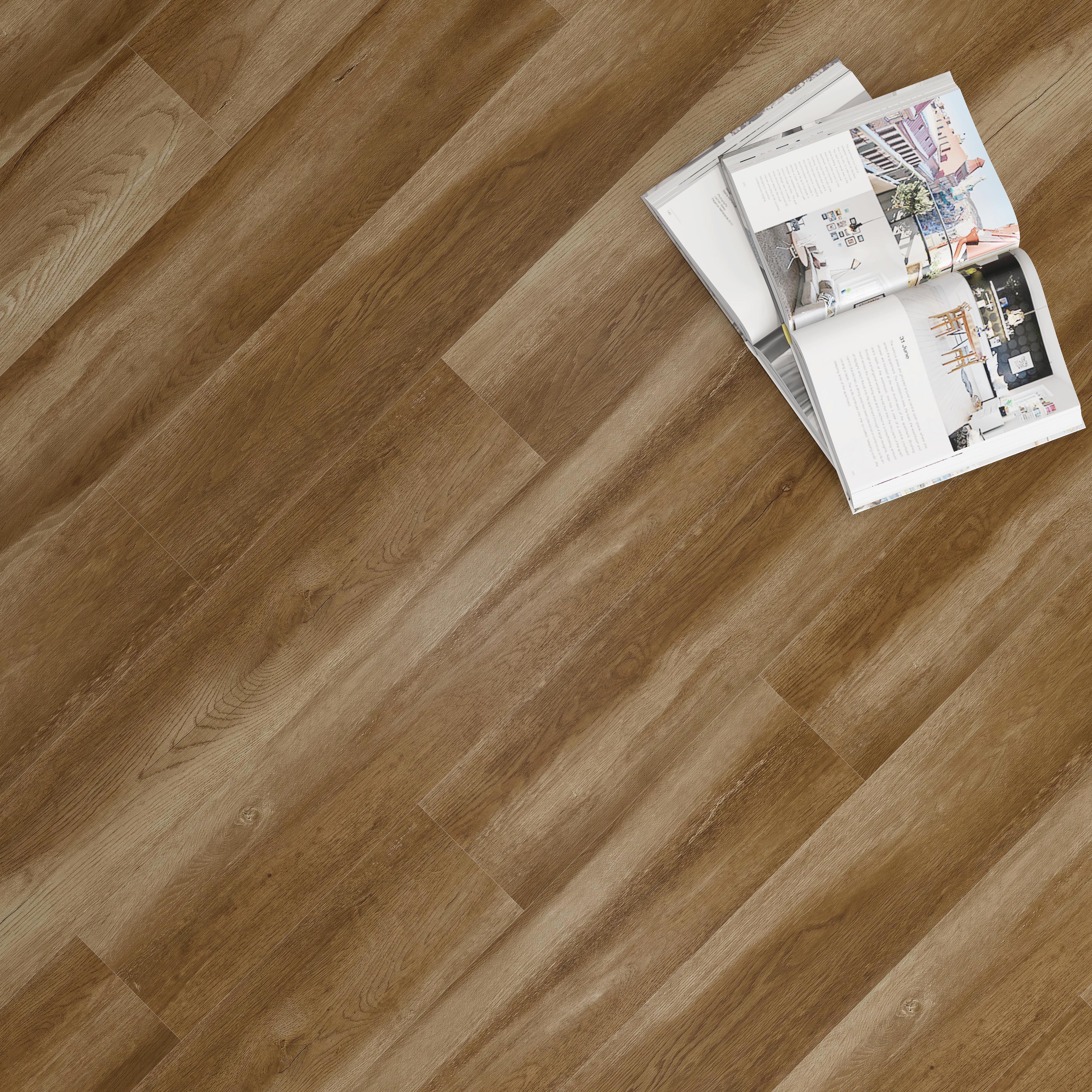 Pavimento vinílico SPC click flutuante Caravel Berrio premium Ribadão 6,5 mm com base NAT387 - 3