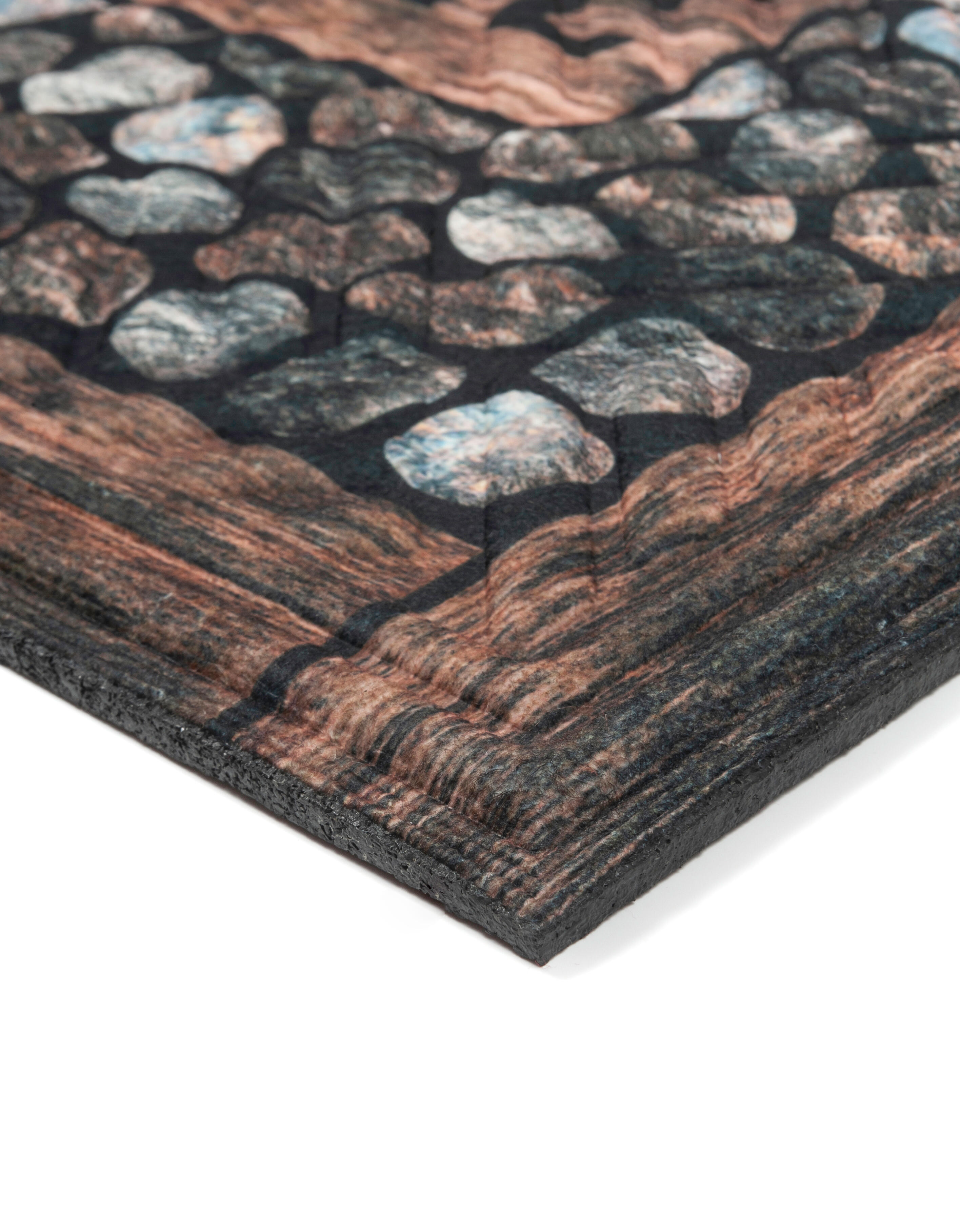 Tapete capacho 45X75CM CAPACHO GREEN& CLEAN PEDRAS - 5