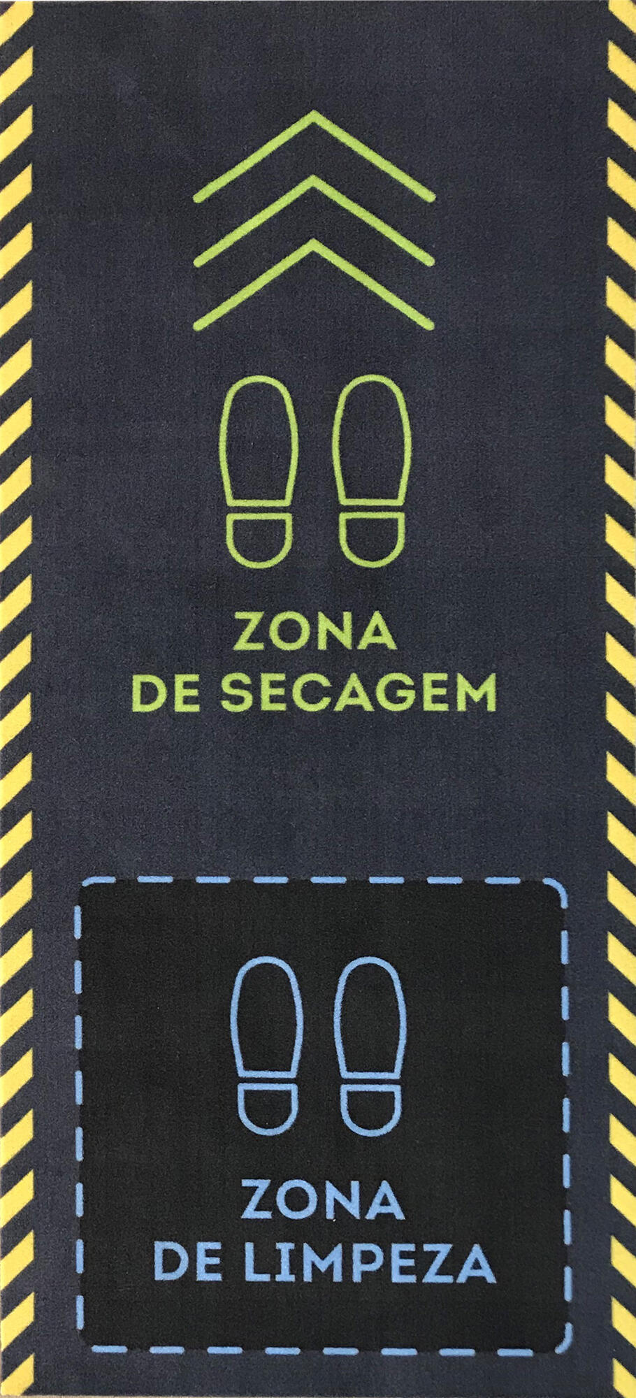 Tapete de entrada LIMPA & SECA DESINFETANTE 65X150CM - 2