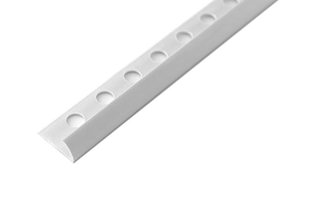 Perfil de acabamento para cerâmica ÂNGULO REDONDO PVC 10MM 2.60M BRANCO ECO