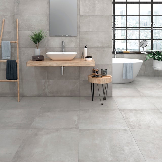 Pavimento cerâmico Boulevard Grey 60x60 cm