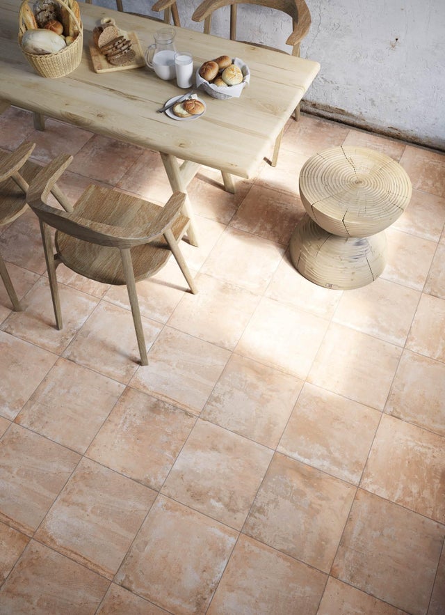 Pavimento cerâmico Gresart Cotto 33x33 cm bege