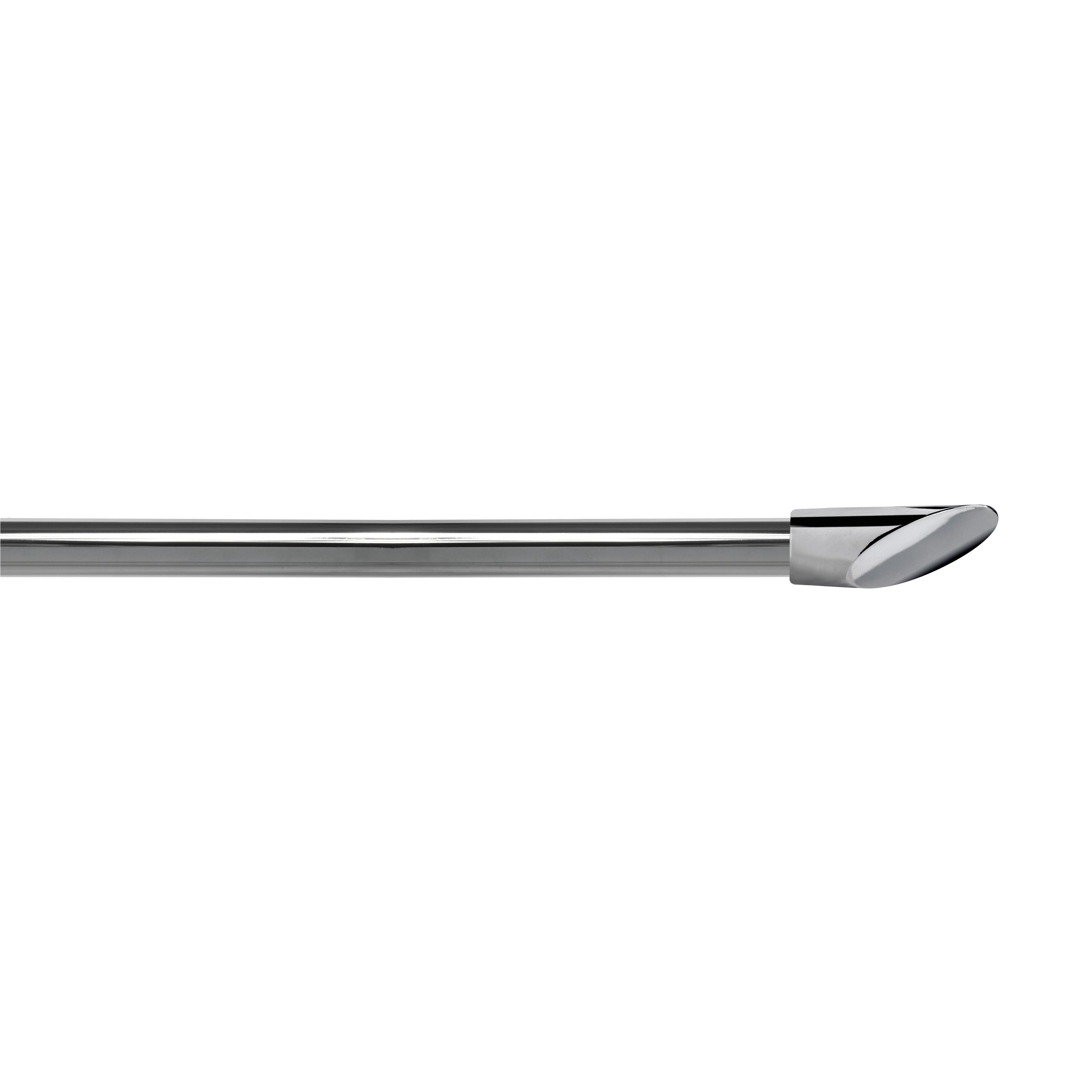 BASTONE METALLO D 20/19 120/210CM NAIROBI BIANCO- 6,0 pz