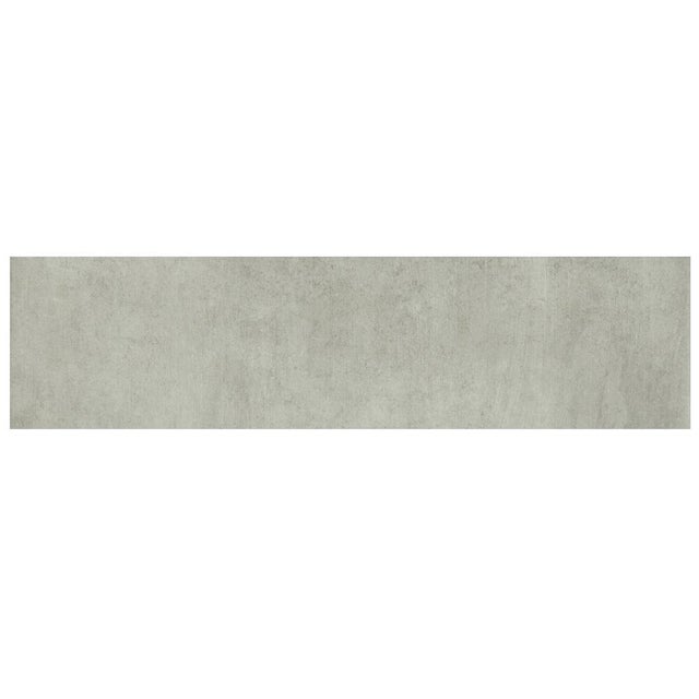 Rodapé cerâmico 8X45CM LOGIC CINZA