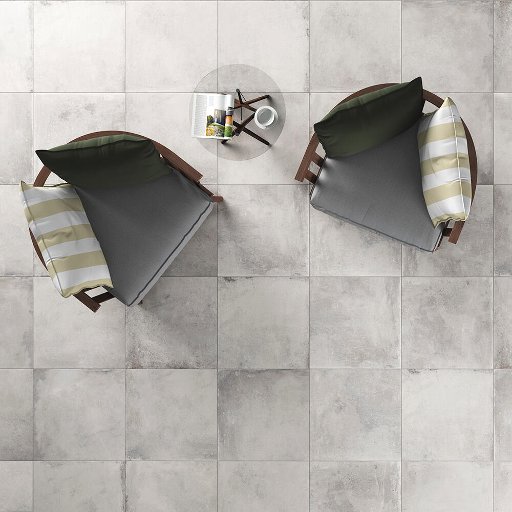 Pavimento cerâmico Beton Fog 60x60 cm - 4